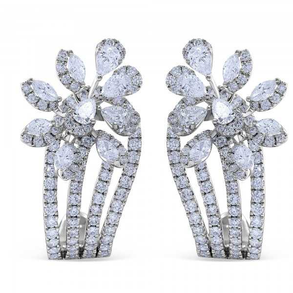 Diamond Floral Cluster…