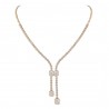 Diamond Baguette Lasso Necklace