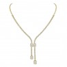 Diamond Baguette Lasso Necklace