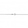 Polki Uncut Diamond Twisted Rope Halo Pendant Necklace