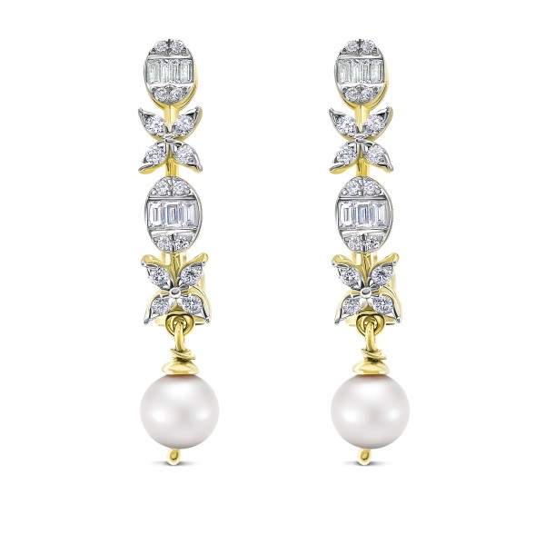 Diamond Trellis White Pearl…
