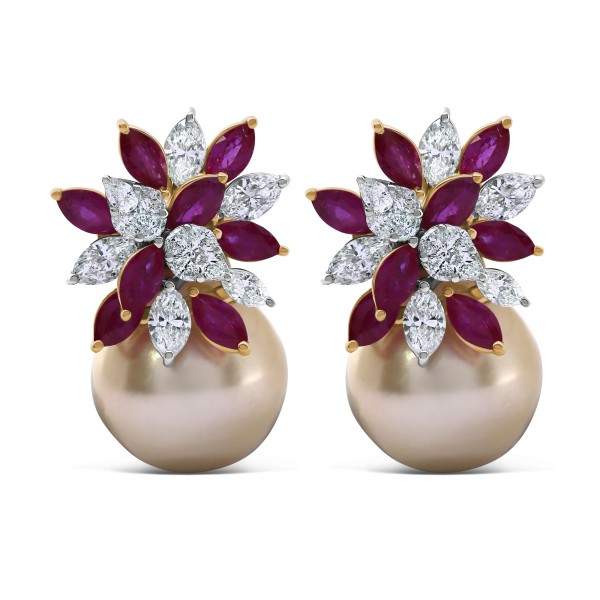 Golden South Sea Pearl, Ruby…