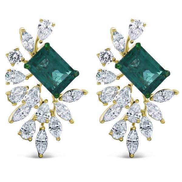 Emerald & Diamond Corsage…