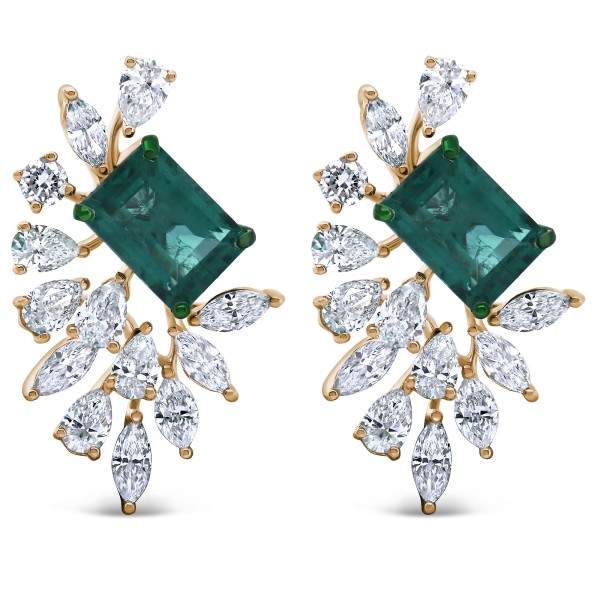Emerald & Diamond Corsage…