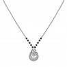 Polki Uncut Diamond Bead Chain Necklace