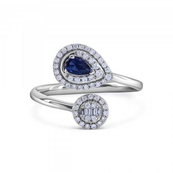 Blue Color Stone& Diamond…