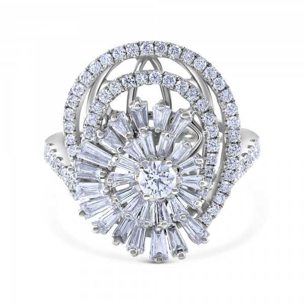 Diamond Flower Spiral Cluster…