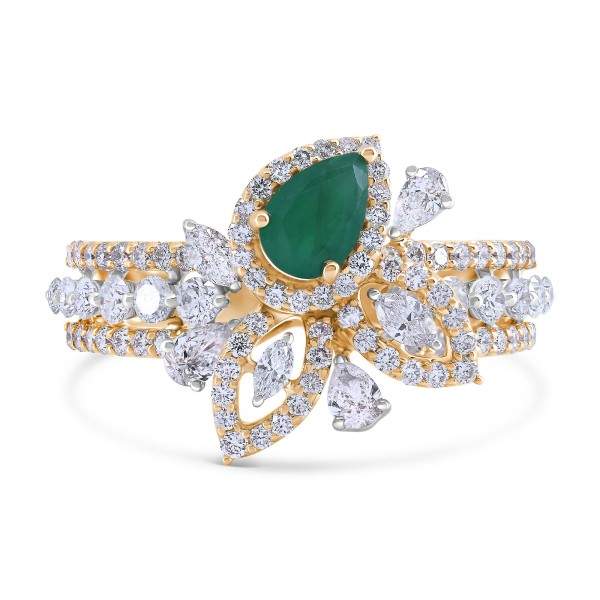 Emerald & Natural Diamond…