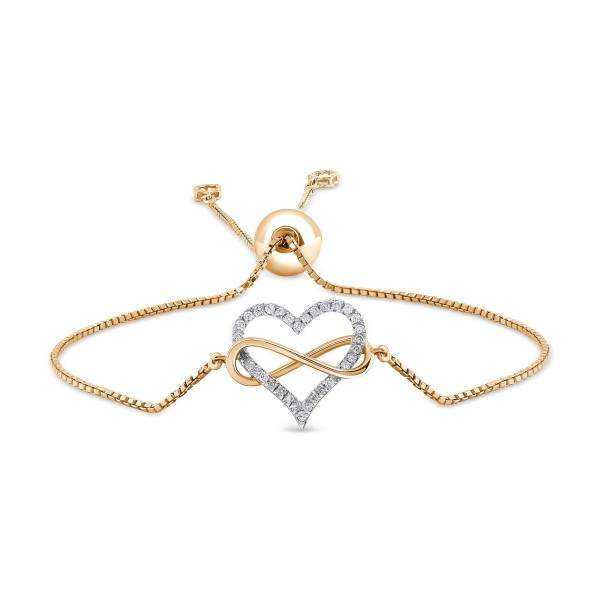 Diamond Heart Infinity Symbol…