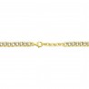 Diamond Geometric Miracle Illusion Curb Chain Necklace