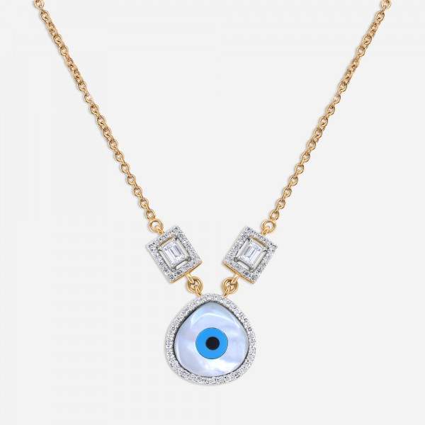 Diamond Enamel Evil Eye…
